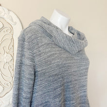 Load image into Gallery viewer, Anthropologie | Womens 9-H15 StCL Gray Cowl Neck Fit and Flare Long Sleeve Top | Size: S
