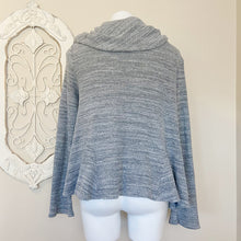 Load image into Gallery viewer, Anthropologie | Womens 9-H15 StCL Gray Cowl Neck Fit and Flare Long Sleeve Top | Size: S

