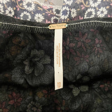 Load image into Gallery viewer, Free People | Womens White, Pink and Blue Floral Print Long Sleeve Sheer Blouse | Size: XS
