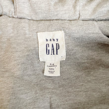 Load image into Gallery viewer, Gap | Baby Gray Sherpa Zip Front Body Suit | Size: 3-6M
