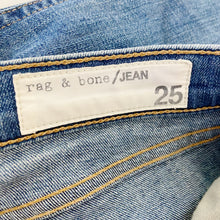 Load image into Gallery viewer, Rag &amp; Bone | Womens Medium Wash Wembly Distressed Capri Jeans | Size: 25
