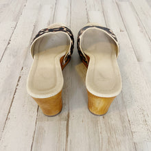 Load image into Gallery viewer, Joie | Womens Snow Leopard Print Calf Hair Bodie Wedge | Size: 37.5
