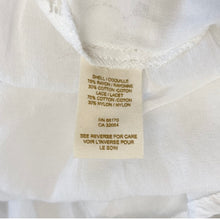 Load image into Gallery viewer, Free People | Women's White Sheer and Lace Long Sleeve Button Down Top | Size: 10
