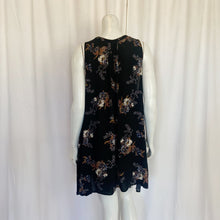 Load image into Gallery viewer, Free People | Women&#39;s Black Floral Print Sleeveless Mini Dress | Size: S
