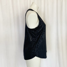 Load image into Gallery viewer, All In Motion | Women&#39;s Black Shimmer Workout Tank Top | Size: M
