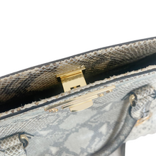Load image into Gallery viewer, Michael Kors | Women&#39;s Snakeskin Leather Large Satchel Bag
