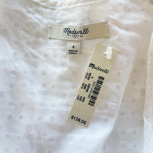 Load image into Gallery viewer, Madewell | Women&#39;s White Eyelett Dress with Tags | Size: 4
