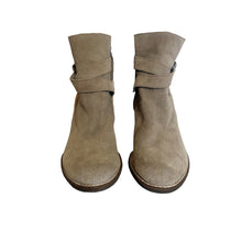 Load image into Gallery viewer, Sam Edelman | Women&#39;s Taupe Suede Morris Heel Booties | Size: 8.5
