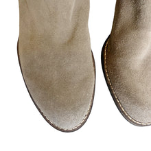 Load image into Gallery viewer, Sam Edelman | Women&#39;s Taupe Suede Morris Heel Booties | Size: 8.5
