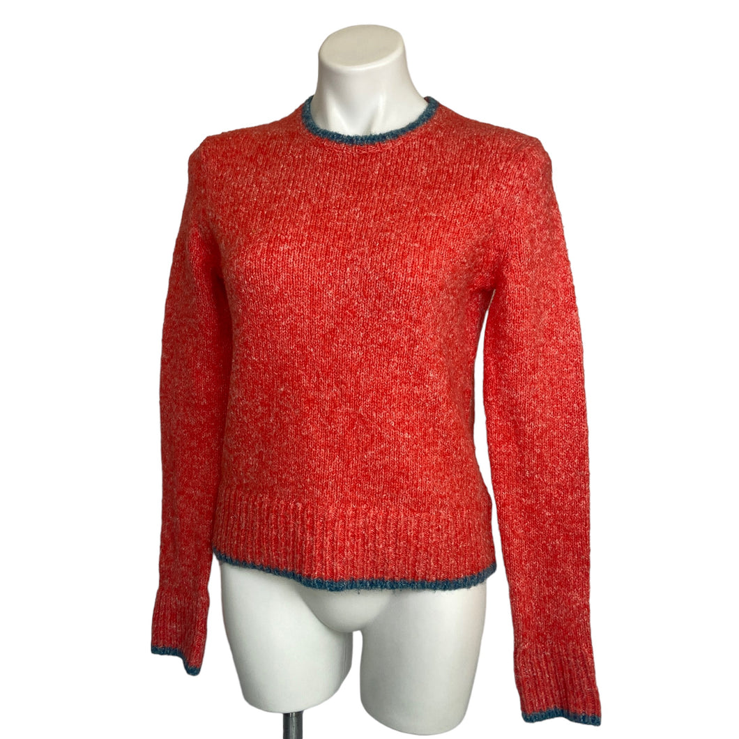 Brooks Brothers | Women's Coral Wool Blend Knit Pullover Sweater | Size: XS
