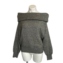 Load image into Gallery viewer, H&amp;M | Women&#39;s Gray Crop Turtleneck Pullover Sweater | Size: XS

