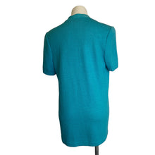 Load image into Gallery viewer, St. John | Women&#39;s Teal Knit Open Cardigan | Size: S
