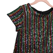 Load image into Gallery viewer, Art Class | Girl&#39;s Sequin Short Sleeve Dress | Size: 6Y
