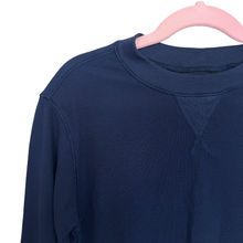 Load image into Gallery viewer, Athleta Girl | Girl&#39;s Navy Blue Wander Waffle Top | Size: 6Y
