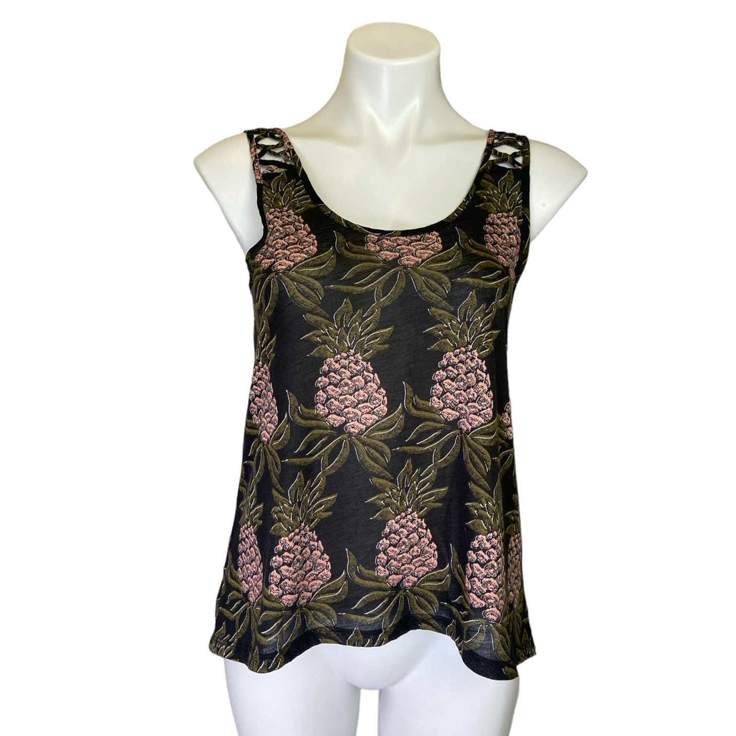H&M | Women's Pineapple Print Tank Top | Size: XS