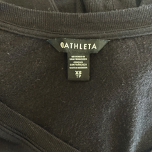 Load image into Gallery viewer, Athleta | Women&#39;s Black V Neck Long Sleeve Pullover Top | Size: XS
