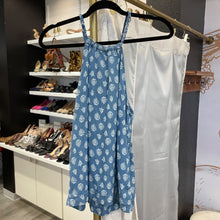 Load image into Gallery viewer, Joie | Women's Blue and White Boho Denim Top | Size: M
