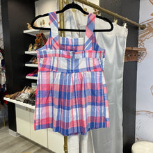 Load image into Gallery viewer, Joules | Women&#39;s Blue and Pink Plaid Tank Top | Size: 6

