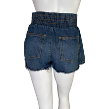 Load image into Gallery viewer, BDG | Womens Dark Wash High Waist Denim Pull On Cut Off Shorts | Size: S
