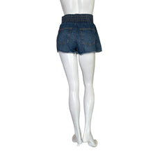 Load image into Gallery viewer, BDG | Womens Dark Wash High Waist Denim Pull On Cut Off Shorts | Size: S
