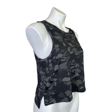 Load image into Gallery viewer, Lululemon | Womens Black and Gray Camo Print Define Crop Tank Top | Size: 6
