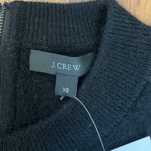 Load image into Gallery viewer, J. Crew | Womens Black Wool Jewel Shoulder Pullover Sweater | Size: XS
