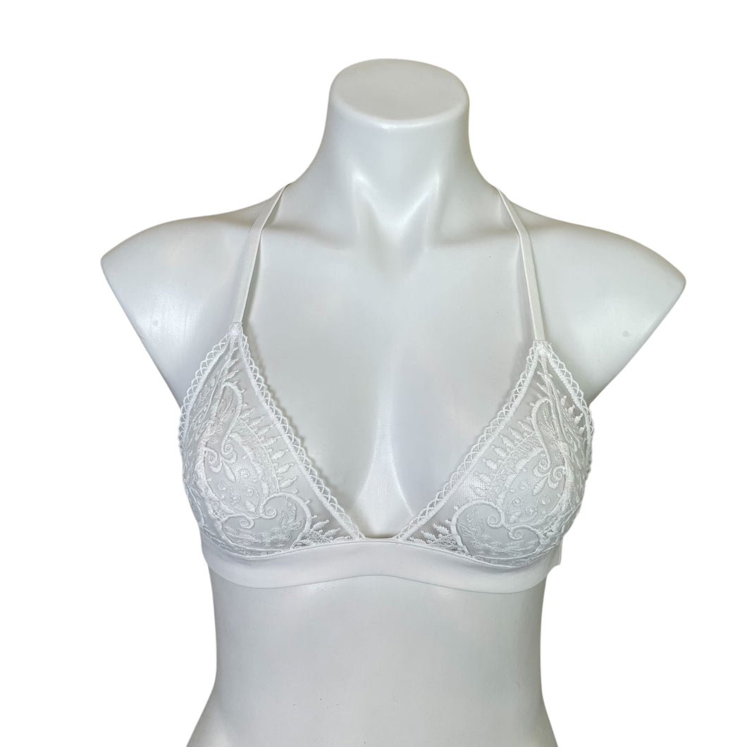 Etam | Womens White Lace Bralette | Size: 34B