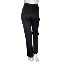 Load image into Gallery viewer, St. John Sport by Marie Gray | Womens Black Patterned Straight Leg Pants | Size: 0
