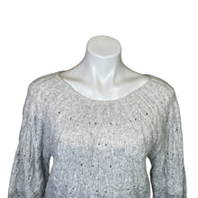 Load image into Gallery viewer, White House Black Market | Women&#39;s Light Gray Pullover Sweater | Size: XS
