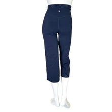 Load image into Gallery viewer, Lululemon | Women&#39;s Navy Blue Align Wide Leg Crop 23&quot; Legging | Size: 2
