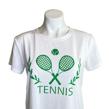 Load image into Gallery viewer, Antonio Melani | Women&#39;s White Short Sleeve Tennis Tee | Size: M
