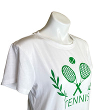 Load image into Gallery viewer, Antonio Melani | Women&#39;s White Short Sleeve Tennis Tee | Size: M
