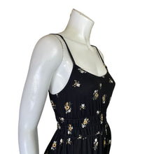 Load image into Gallery viewer, Hollister | Women&#39;s Black Floral Print Thin Strap Jumpsuit with Tags | Size: M
