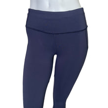 Load image into Gallery viewer, Lululemon | Women&#39;s Navy Blue Pace Rival Crop 22&quot; | Size: 4
