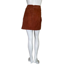 Load image into Gallery viewer, Gianni Bini | Women&#39;s Cinnamon Brown 100% Leather Darcey Skirt with Tags | Size: XL
