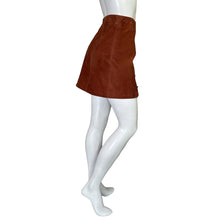 Load image into Gallery viewer, Gianni Bini | Women&#39;s Cinnamon Brown 100% Leather Darcey Skirt with Tags | Size: XL
