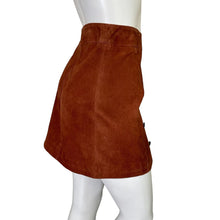 Load image into Gallery viewer, Gianni Bini | Women&#39;s Cinnamon Brown 100% Leather Darcey Skirt with Tags | Size: XL
