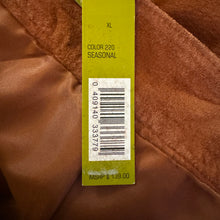 Load image into Gallery viewer, Gianni Bini | Women&#39;s Cinnamon Brown 100% Leather Darcey Skirt with Tags | Size: XL
