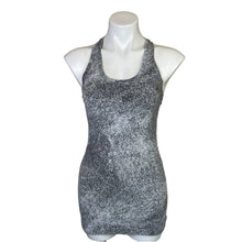 Load image into Gallery viewer, Lululemon | Women&#39;s Gray and Black Speckled Fitted Racer Back Tank Top | Size: 6
