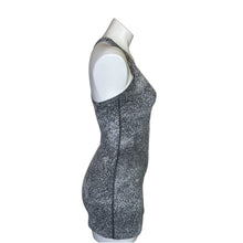 Load image into Gallery viewer, Lululemon | Women&#39;s Gray and Black Speckled Fitted Racer Back Tank Top | Size: 6
