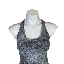 Load image into Gallery viewer, Lululemon | Women&#39;s Gray and Black Speckled Fitted Racer Back Tank Top | Size: 6
