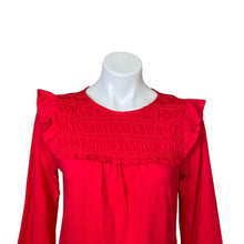 Load image into Gallery viewer, J. Crew | Women&#39;s Red Long Sleeve Top with Tags | Size: S
