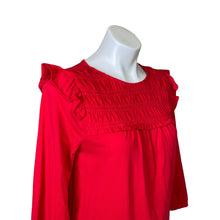 Load image into Gallery viewer, J. Crew | Women&#39;s Red Long Sleeve Top with Tags | Size: S
