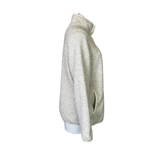 Load image into Gallery viewer, L.L. Bean | Women&#39;s Heather Cream Quarter Snap Fleece Pullover | Size: L
