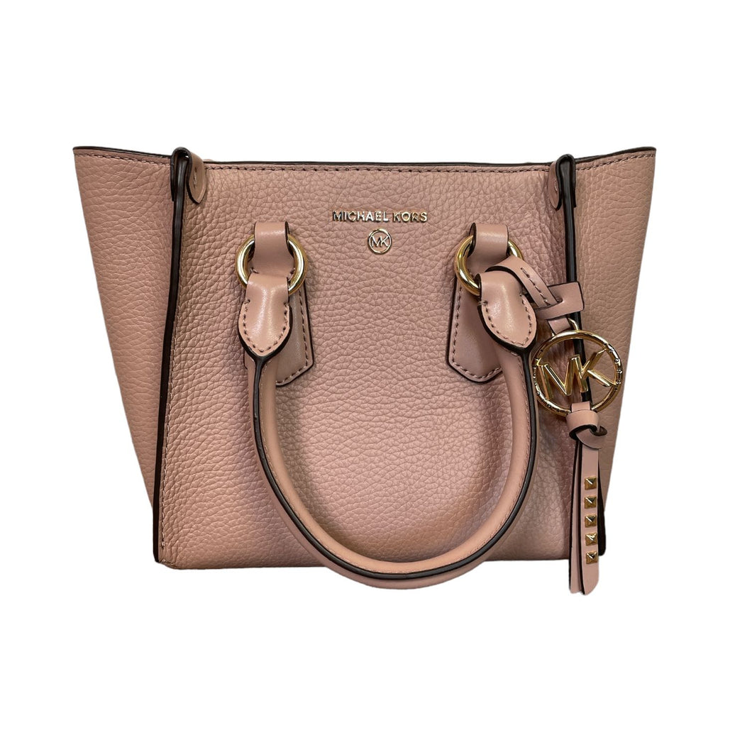 Michael Kors | Women's Dusty Rose Pebbled Mini Satchel Bag