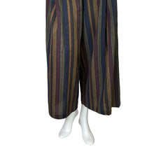 Load image into Gallery viewer, Lakhays | Women&#39;s 100% Cotton Wide Leg Stripe Pants with Tags | Size: M/L
