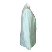 Load image into Gallery viewer, Russ | Women&#39;s Vintage Mint Green One Button Blazer Jacket with Tags | Size: 14
