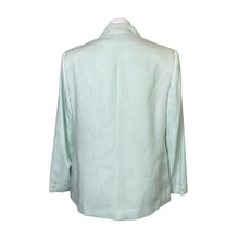 Load image into Gallery viewer, Russ | Women&#39;s Vintage Mint Green One Button Blazer Jacket with Tags | Size: 14
