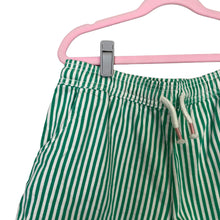 Load image into Gallery viewer, Boden | Girl&#39;s Green and White Stripe Heart Pocket Shorts | Size: 13Y
