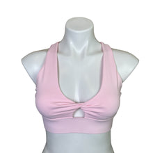 Load image into Gallery viewer, Fabletics | Women&#39;s Light Pink Twist Front Athletic Bra with Tags | Size: S
